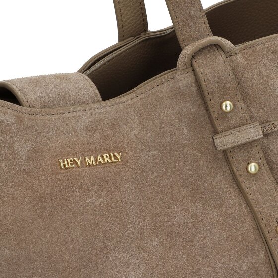 Hey Marly Pretty Wonder Suede Shopper Bag M Leather 50 cm