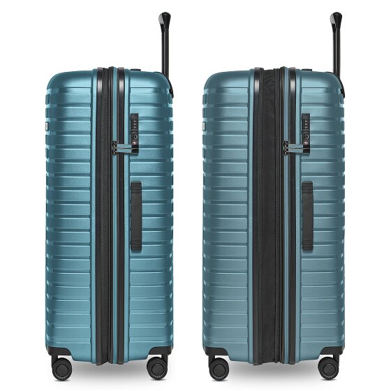 Pactastic Collection 04 THE LARGE + 4 wheels Trolley L 75 cm with expansion pleat