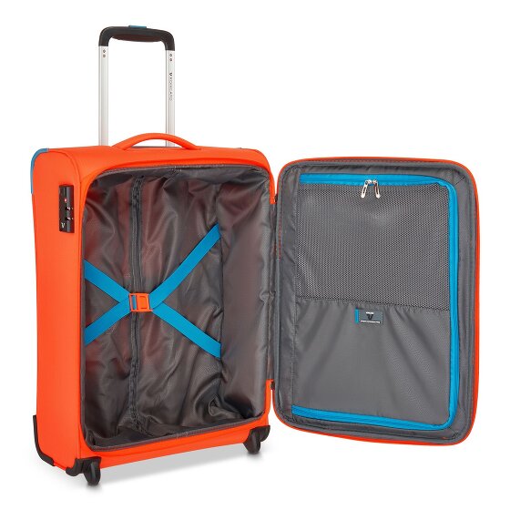 Roncato Lite Soft Neon 2 wheels Cabin suitcase 55 cm