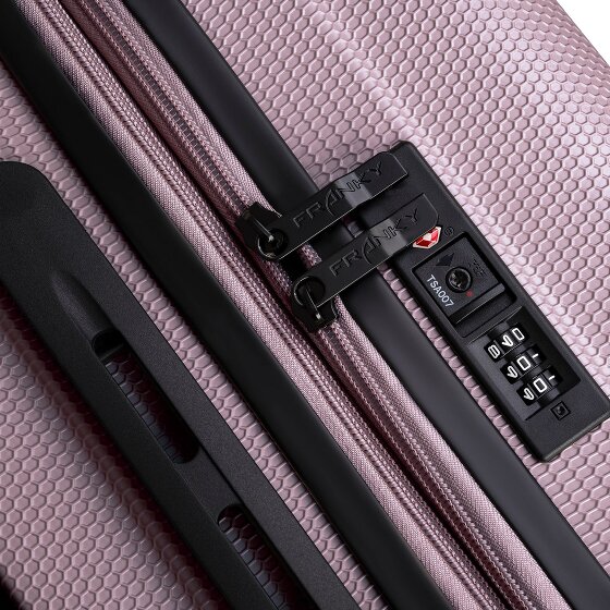 Franky Munich 4.0 4-wheel suitcase set 3-piece with stretch fold