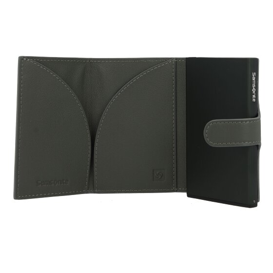 Samsonite Alu Fit credit card case RFID leather 6.5 cm