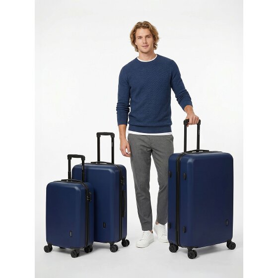 Redolz Essentials 09 3-SET 4 wheels Suitcase set 3-piece