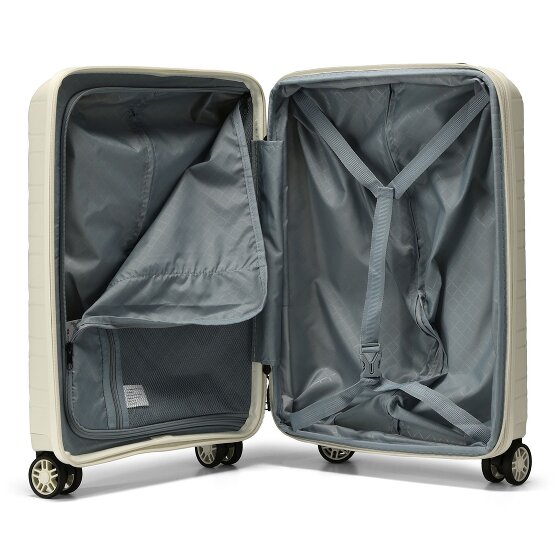 d&n Travel Line 4700 4 wheels Cabin trolley 55 cm with expansion pleat