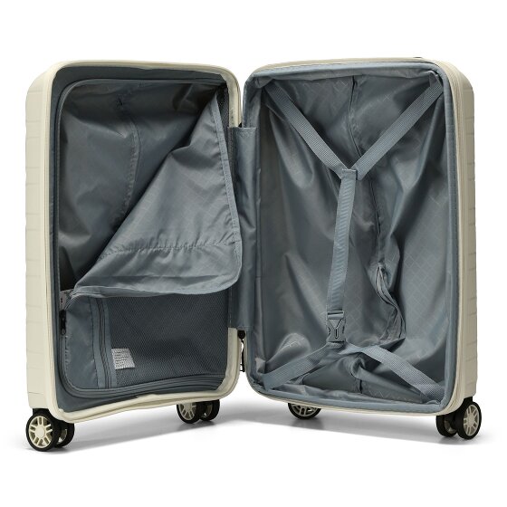 d&n Travel Line 4700 4 wheels Cabin trolley 55 cm with expansion pleat