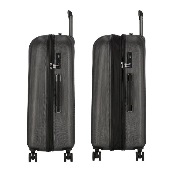 Polestream Moonrock 4 wheels Trolley L 78 cm with expansion pleat