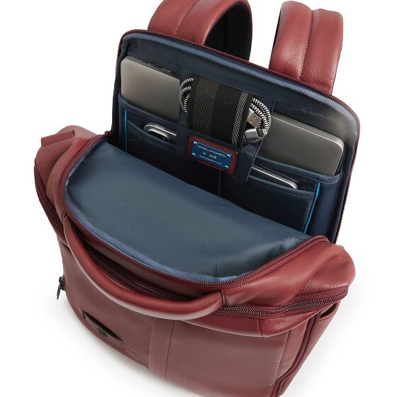 Piquadro Russell Business backpack RFID protection Leather 42 cm Laptop compartment