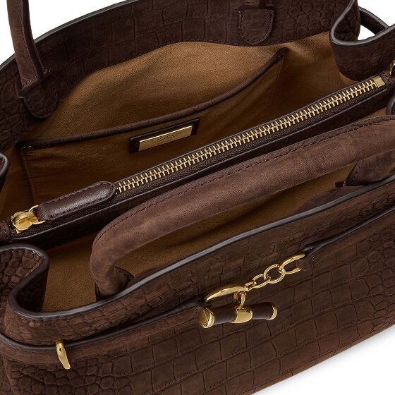 Lauren Ralph Lauren Blaike Handbag Genuine Leather 35.5 cm
