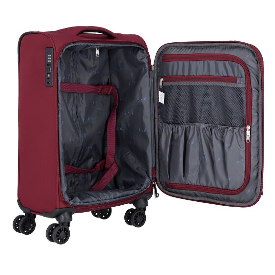 d&n Travel Line 9504 4 wheels Cabin trolley S 55 cm