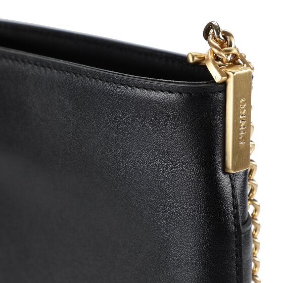 PINKO Flat Mini Bag Shoulder Bag Leather 17 cm