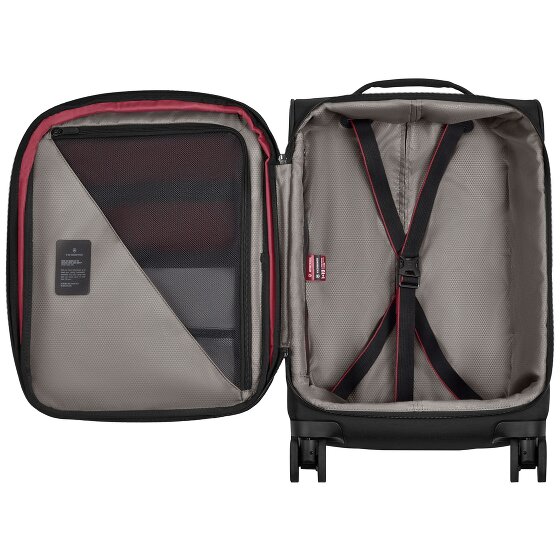 Victorinox Crosslight Softside 4 wheels Cabin trolley 55 cm with expansion pleat