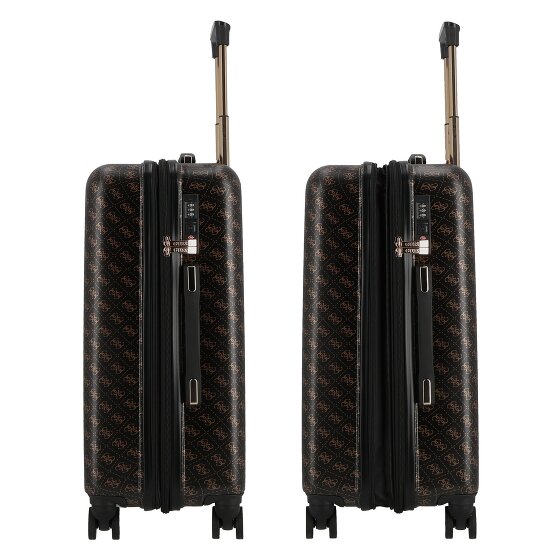 Guess Jesco 4 wheels Trolley 64 cm with expansion pleat