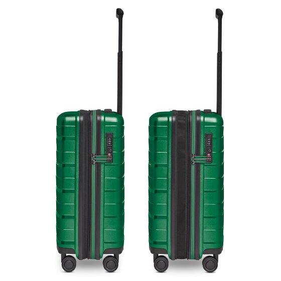 Bergpfeil Travel 4 wheels Cabin suitcase S 55 cm Expandable