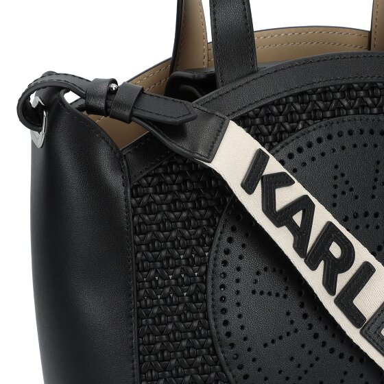 Karl Lagerfeld Karl Lagerfeld Essentials Handbag Leather 25 cm