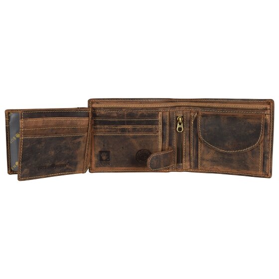 Greenburry Vintage eagle wallet leather 12.5 cm