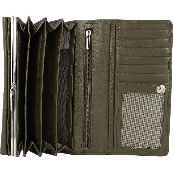 Mika Leather wallet 17 cm Mika Leather wallet 17 cm