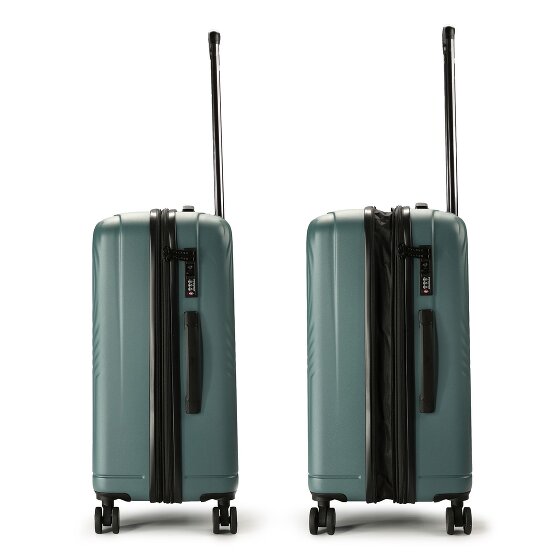 Gabol Radar 4 wheels Suitcase set 3-piece with expansion pleat