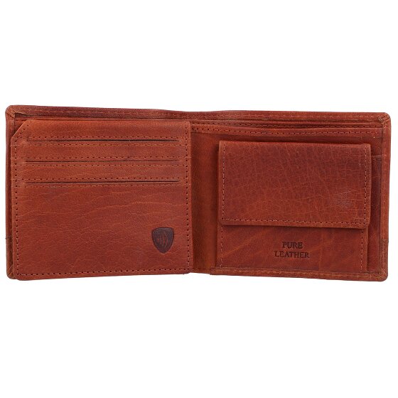 Spikes & Sparrow Wallet RFID leather 11 cm