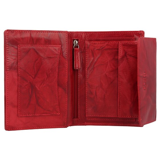 mano Donna Aurona wallet RFID leather 14 cm