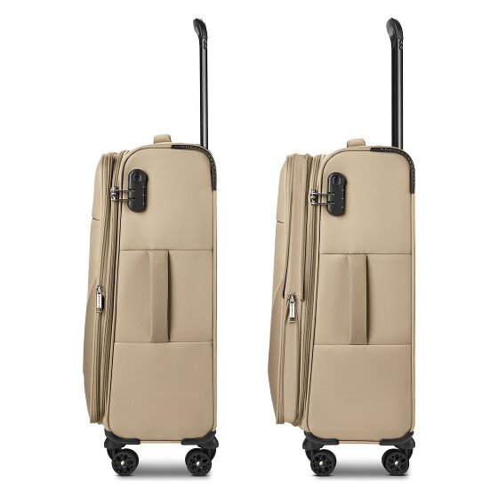 Stratic taska 4 wheels Suitcase set 3-piece Expandable