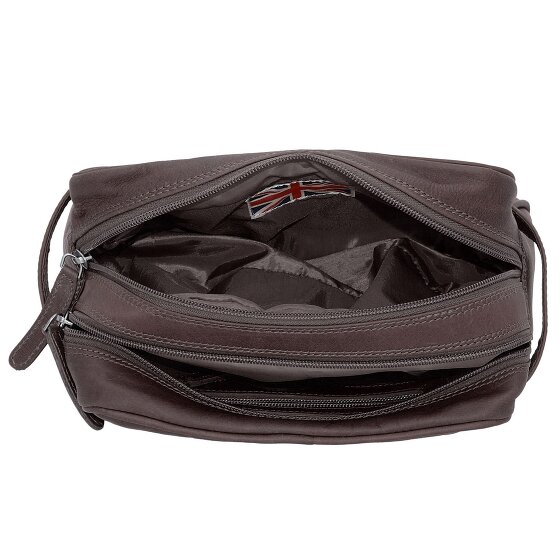 The Chesterfield Brand Wax Pull Up Toilet bag Leather 24 cm