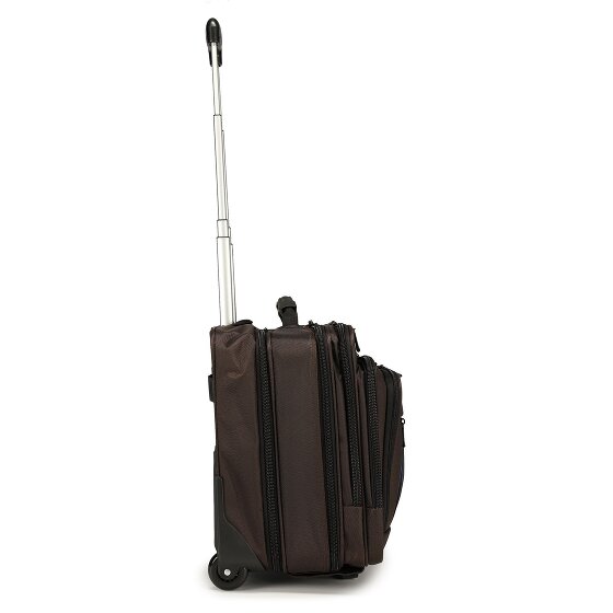 Dermata 2 wheels Wheeled briefcase 38 cm Laptop compartment