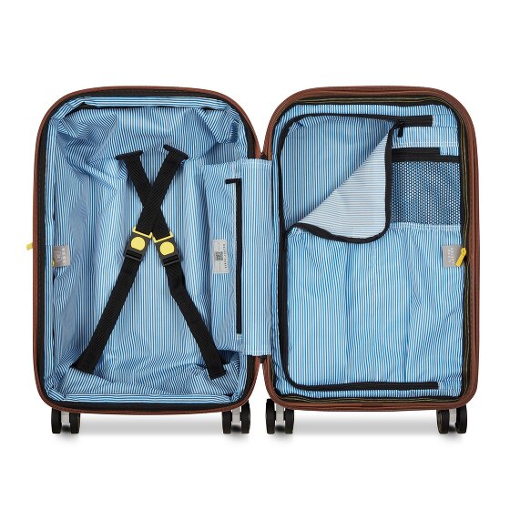 Delsey Paris Carrousel 2 4 wheels Cabin trolley 55 cm with expansion pleat