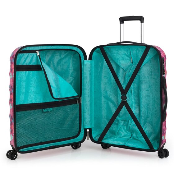 Gabol Clover 4 wheels Trolley M 66 cm