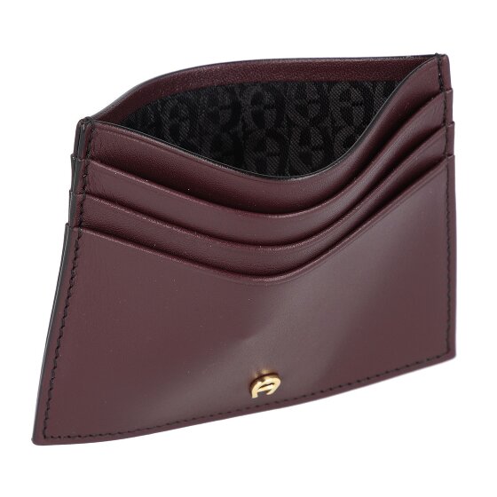 Aigner Daily base credit card case leather 10 cm