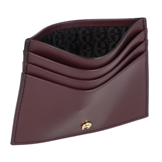 Aigner Daily base credit card case leather 10 cm