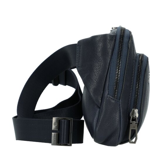 Piquadro Wollem Fanny pack RFID protection Leather 27 cm