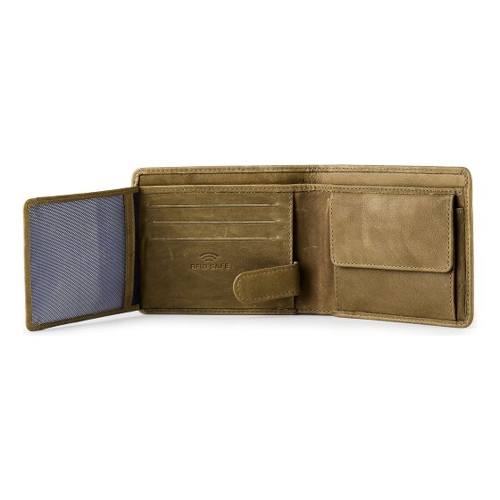 Jack Kinsky Aruba Wallet RFID protection Leather 12 cm