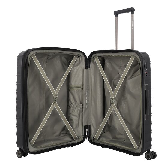 Travelite Mooby 4 wheels Suitcase set 3-piece with expansion pleat