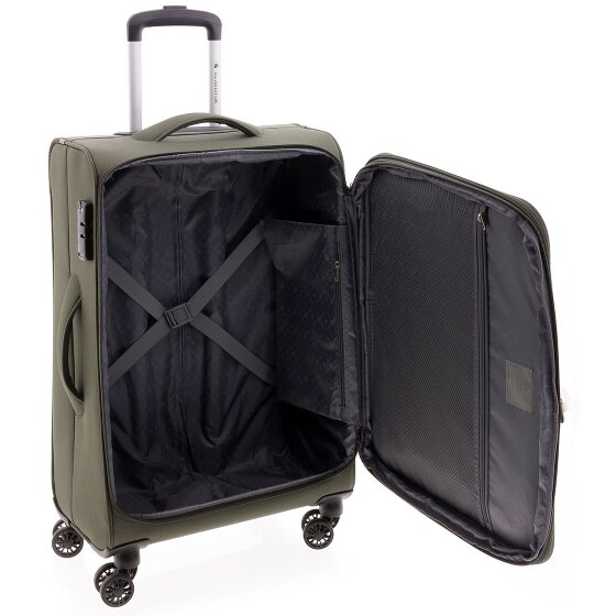 Gladiator 3700 4 wheels Trolley 66 cm Expandable