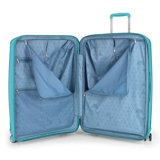 Gabol Queens 4 wheels Trolley L 75 cm with expansion pleat