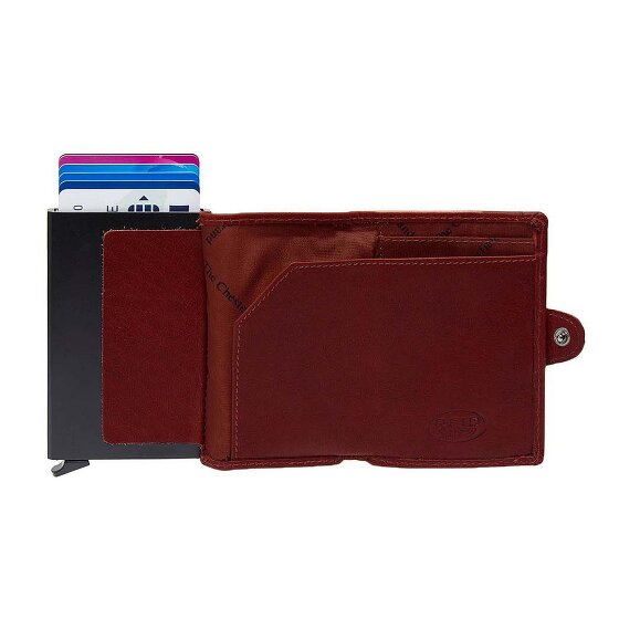 The Chesterfield Brand Albury Credit card case RFID protection Genuine Leather 7 cm