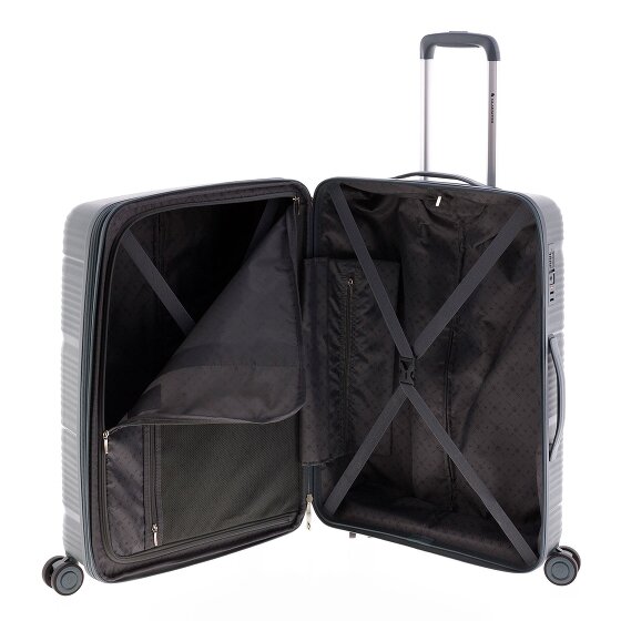 Gladiator 0800 4 wheels Trolley 65 cm with expansion pleat