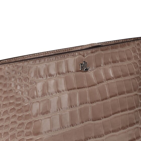 Lauren Ralph Lauren Top Clutch bag Genuine Leather 28 cm