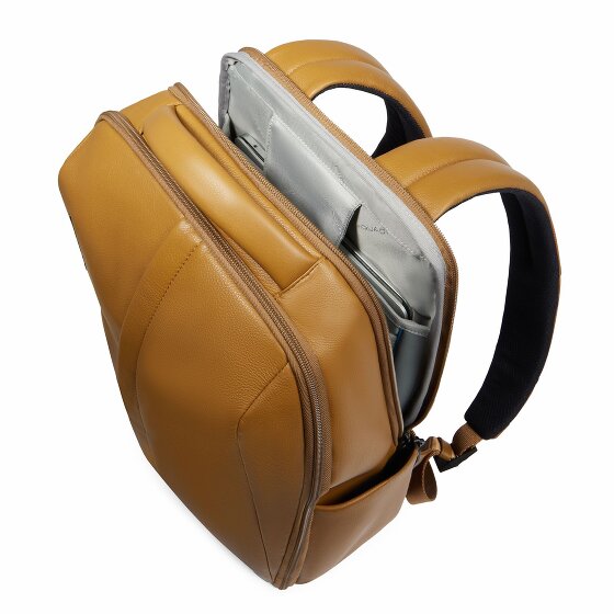 Piquadro Russel Daypack RFID protection Leather 41 cm Laptop compartment