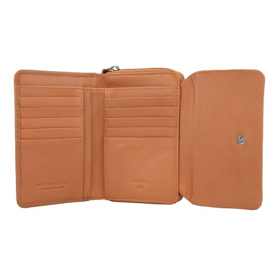 aunts & uncles Jamie's Orchard Dahlia Wallet RFID protection Leather 14.5 cm
