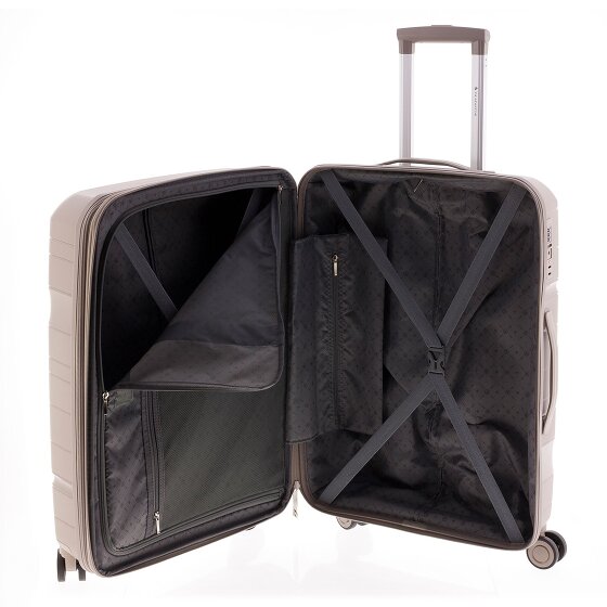 Gladiator 3800 4 wheels Trolley 67 cm with expansion pleat