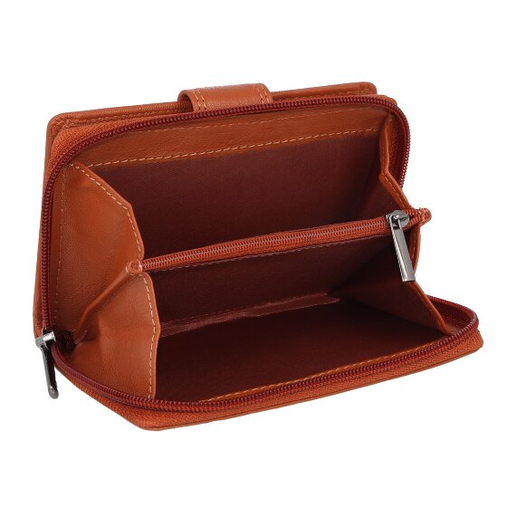 mano Donna Giulia wallet leather 9 cm