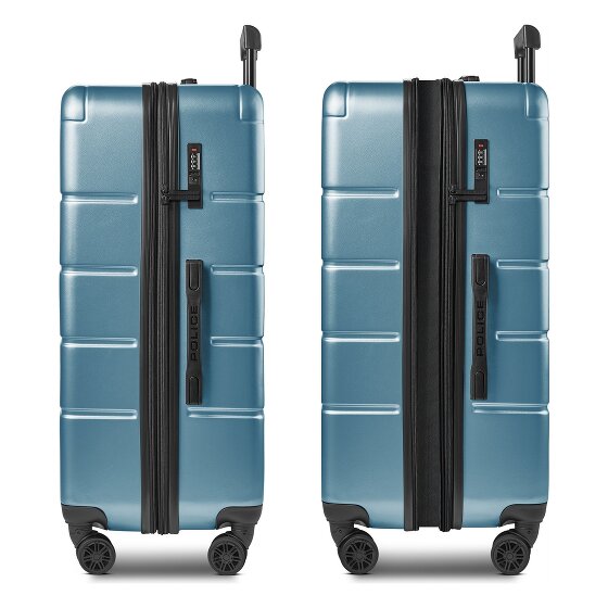 Police Dublin 4 wheels Trolley L 75 cm Expandable