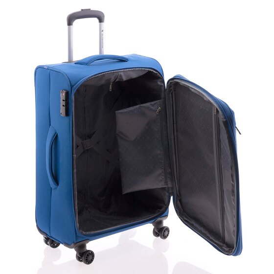 Gladiator 3700 4 wheels Trolley 66 cm Expandable