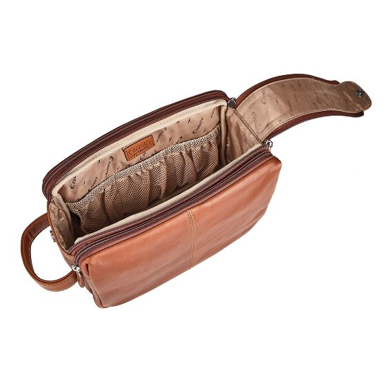 Esquire Dallas Toiletry bag Genuine Leather 25 cm