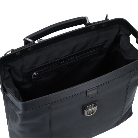 The Chesterfield Brand Wax Pull Up Doctor case Genuine Leather 32 cm