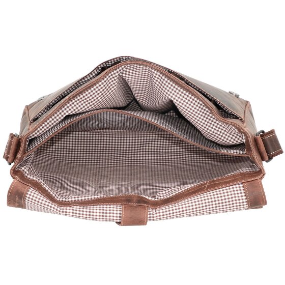 Jack Kinsky Baltimore 5 Messenger leather 38 cm