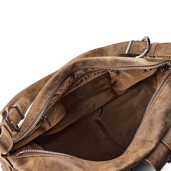 Desigual Valentine Camel Shoulder Bag 29 cm