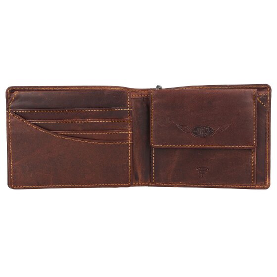 Greenburry Racing Collection Phoenix wallet RFID leather 12 cm