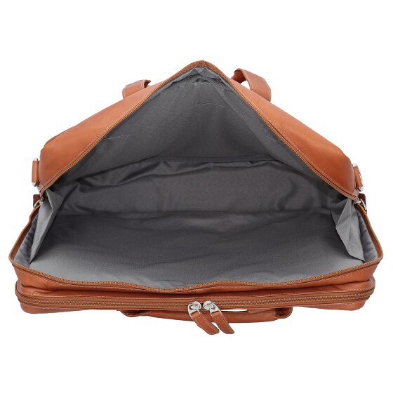 Harold's Heritage briefcase leather 38 cm laptop compartment