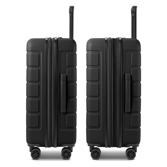 Saxoline Miami 4 wheels Trolley M 65 cm with expansion pleat